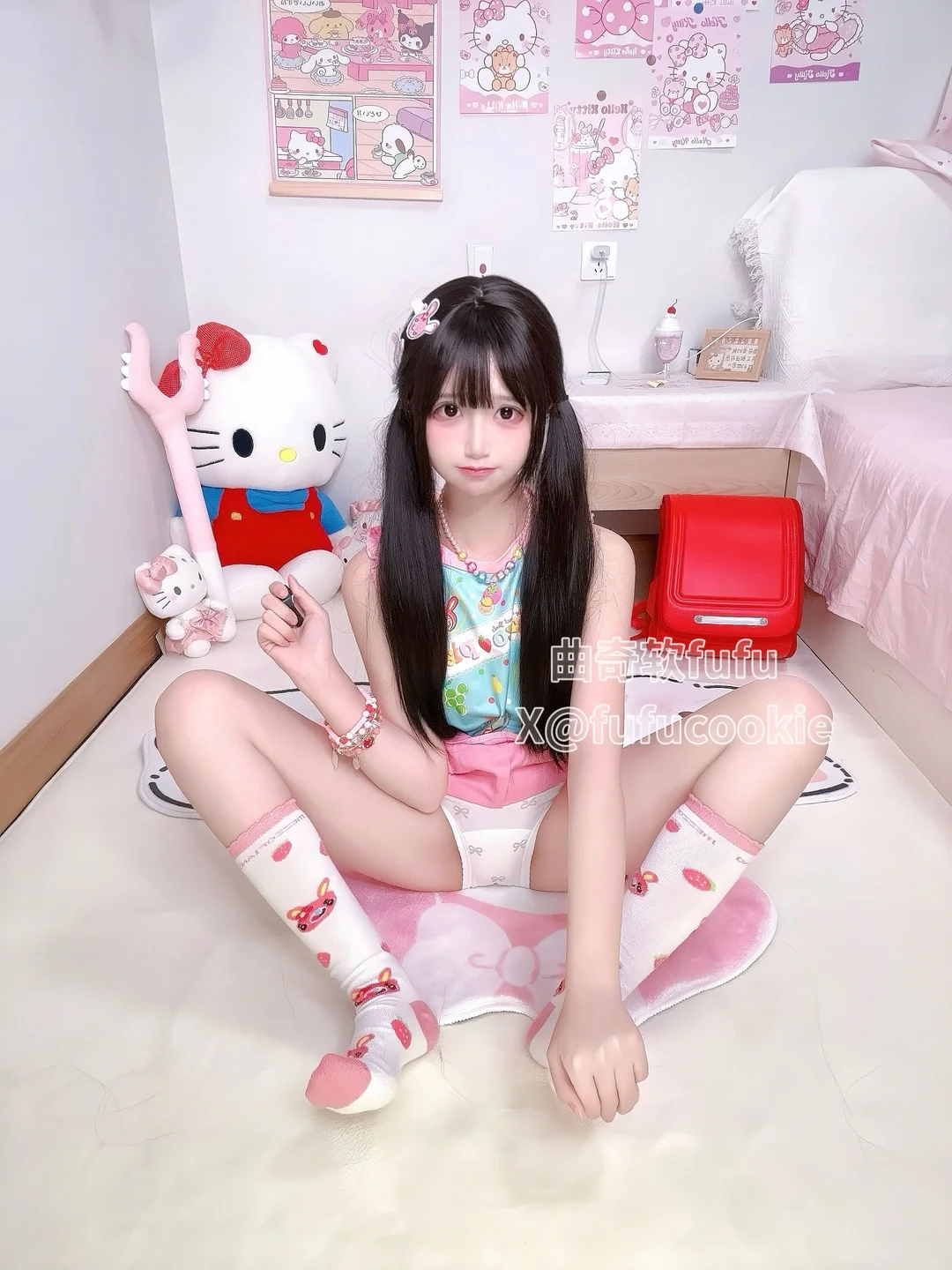 曲奇软fufu - No.003 乖乖女儿服 [52P,5V-162MB] tg@simisebaisi 【丝足阁】018.webp